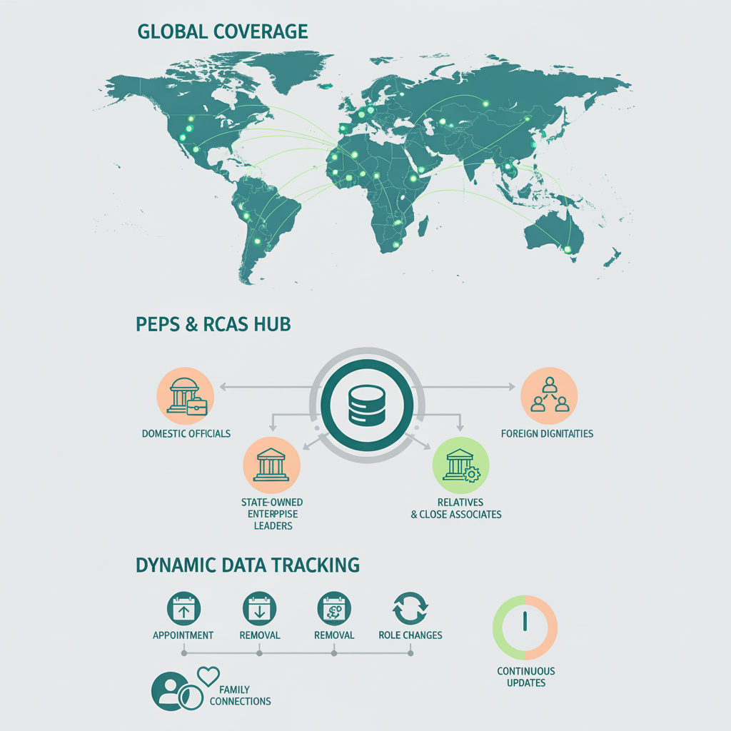 Global PEPs & RCAs Database