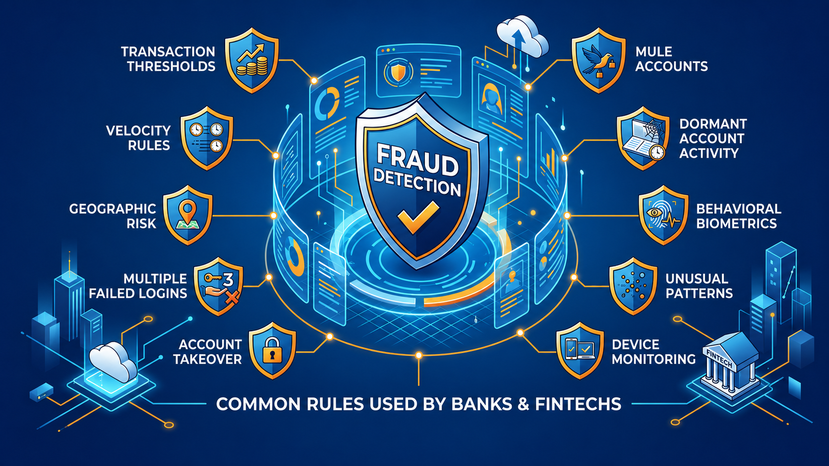 Common Fraud Detection Rules Used by Banks and Fintechs
